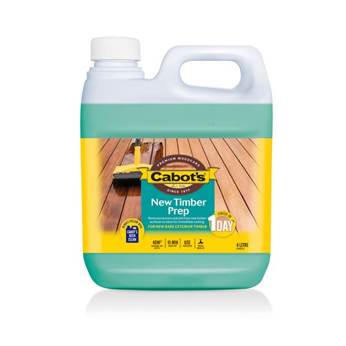 Cabot's New Timber Prep 4L